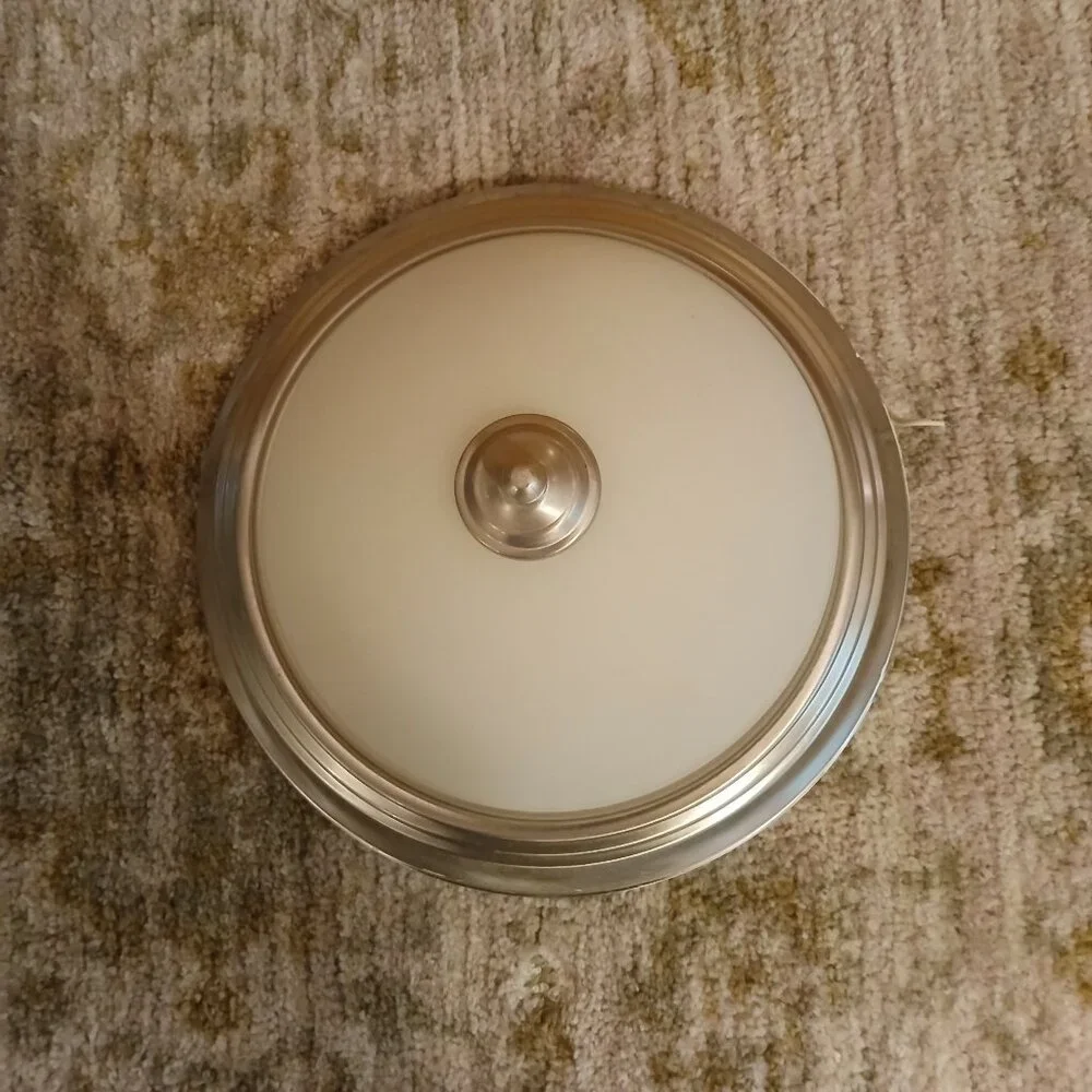 Ceiling light - brushed Nickle